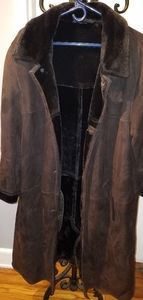 Clifford Michael Lambskin Sherling Coat